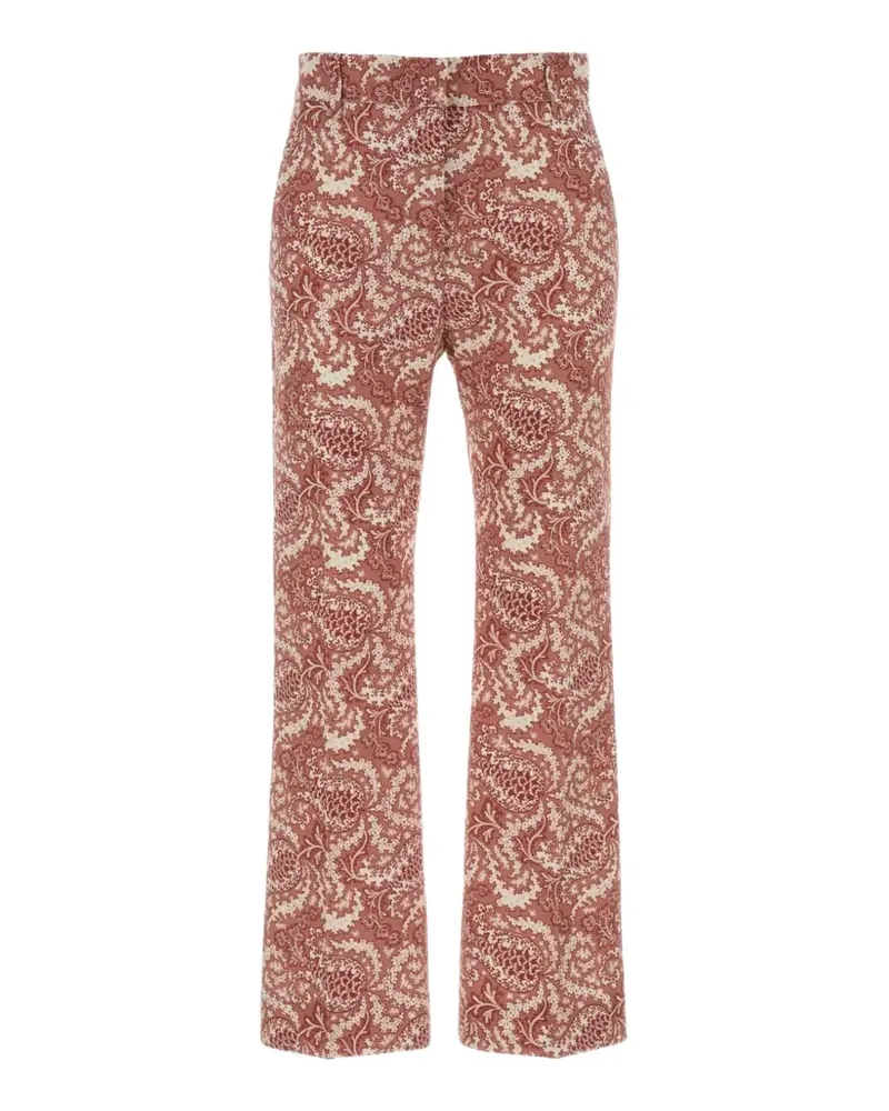 Max Mara floral patterned trousers - Braun Braun