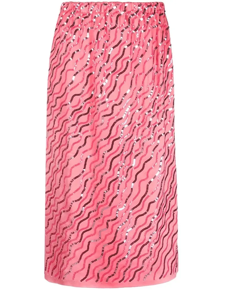 Marni Rock mit Pailletten - Rosa Rosa