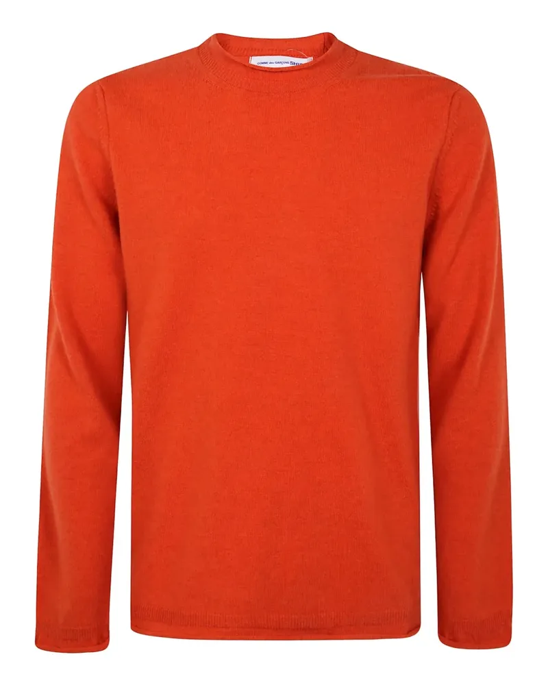 Comme des Garçons round-neck wool sweater - Orange Orange