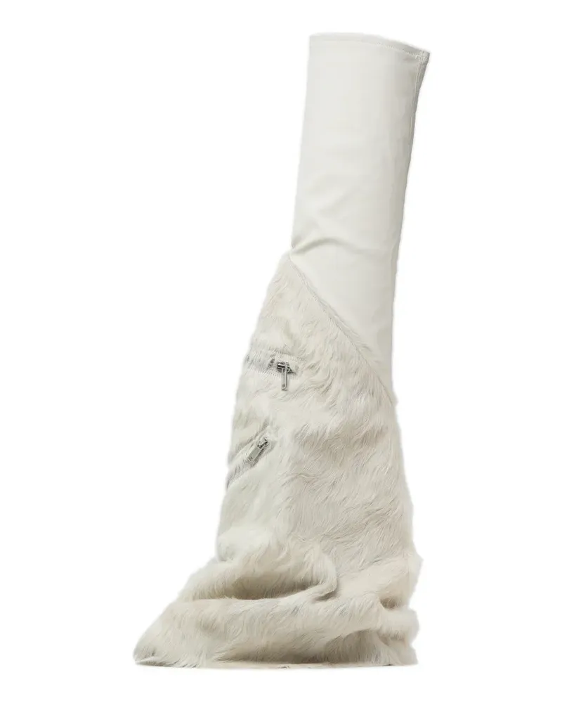 Rick Owens Stiefel mit Reißverschluss - Nude Nude