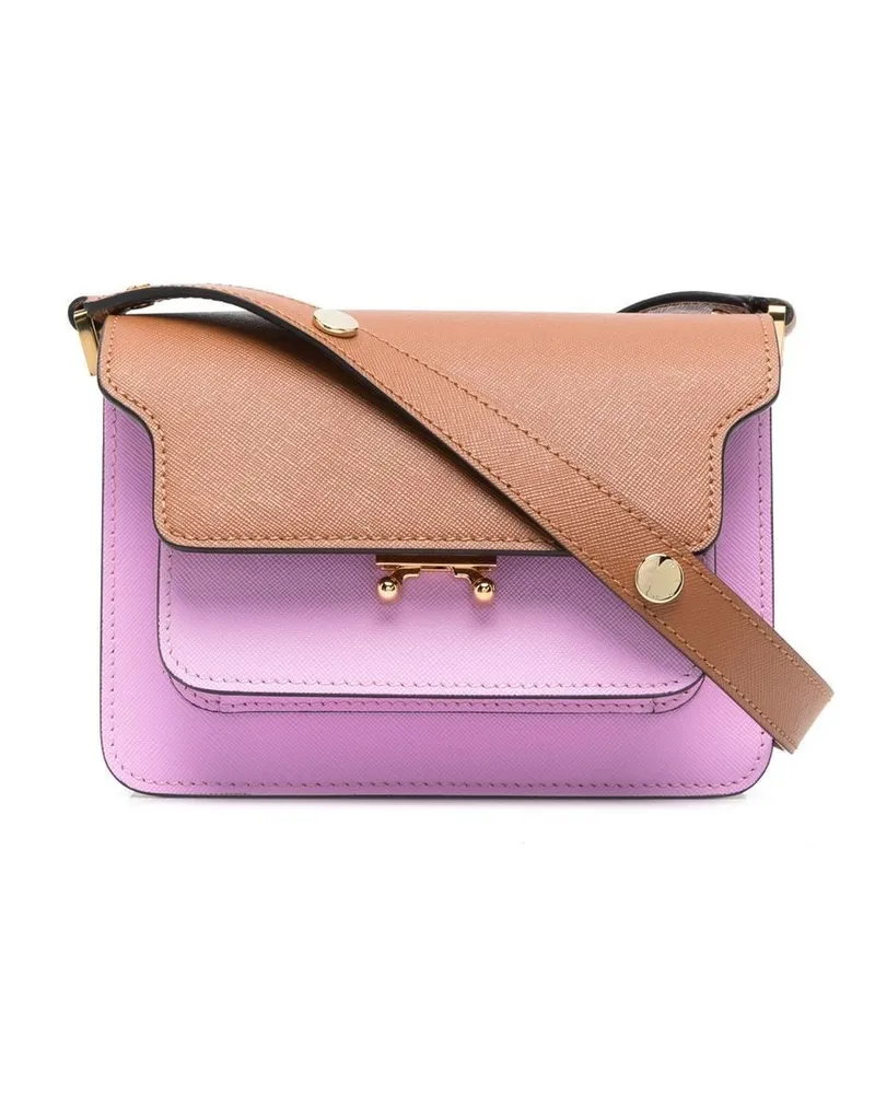 Marni Trunk Schultertasche - Rosa Rosa