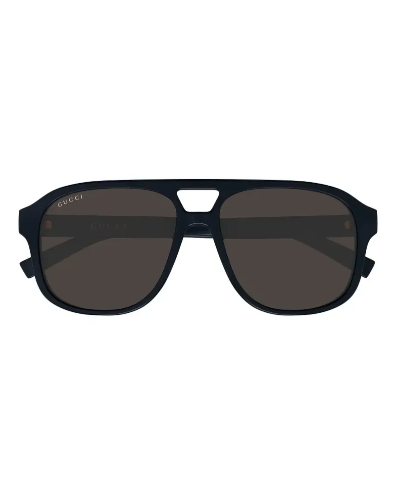 Gucci pilot-frame sunglasses - Schwarz Schwarz