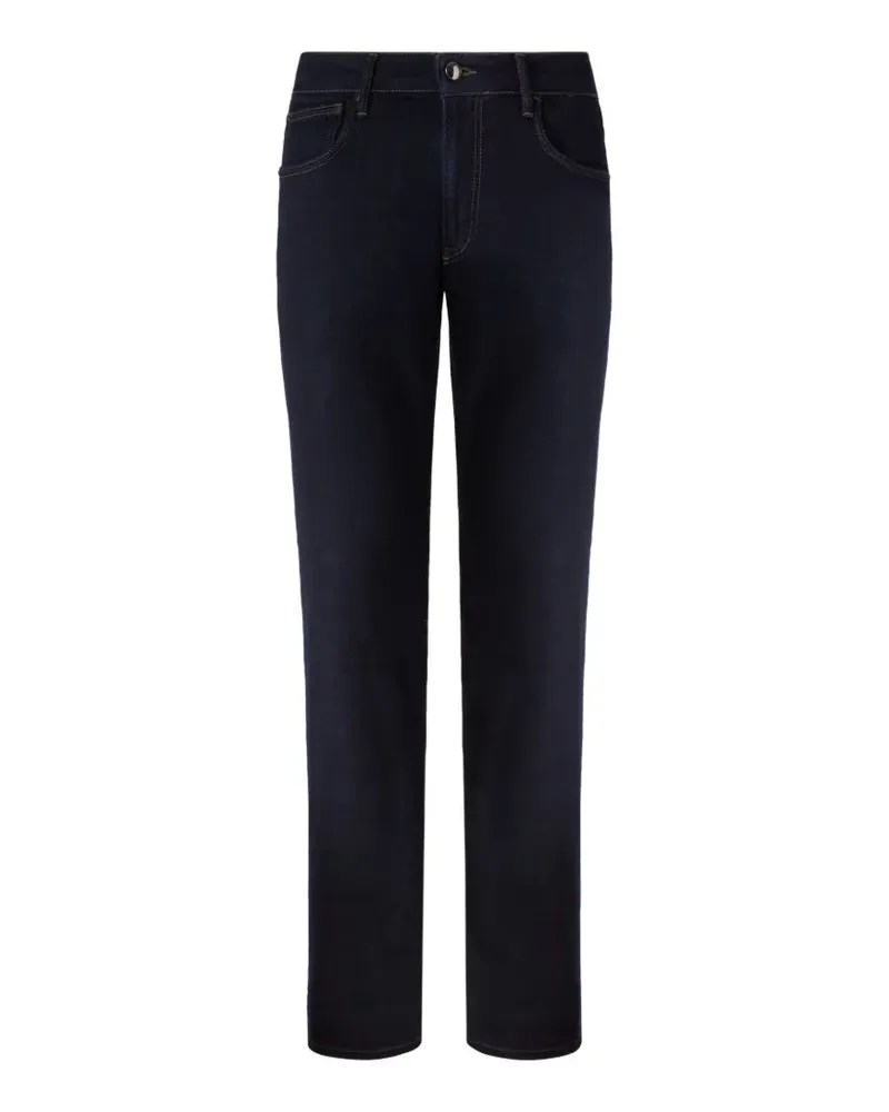 Pal Zileri contrast-stitch five-pocket jeans - Blau Blau