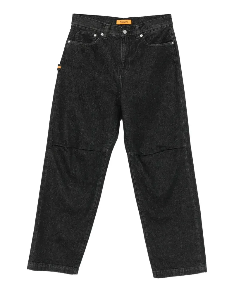 Replay belt-loops panelled jeans - Schwarz Schwarz