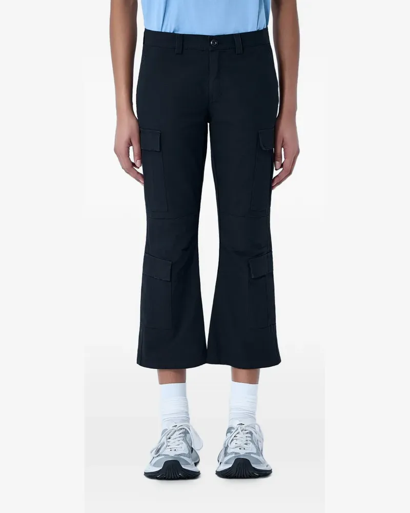 Balenciaga capri cargo trousers - Schwarz Schwarz
