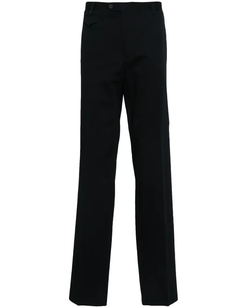Corneliani Schmale Hose - Blau Blau
