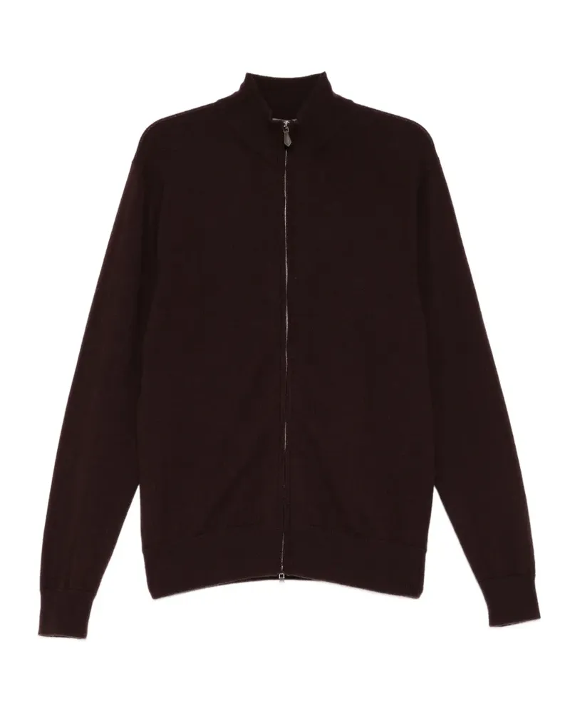 N.Peal Knightsbridge Cardigan - Violett Violett