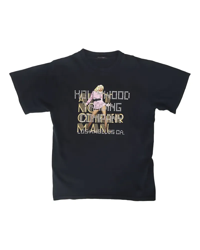 HTC Hollywood Trading Company Christina T-Shirt mit Nieten - Schwarz Schwarz