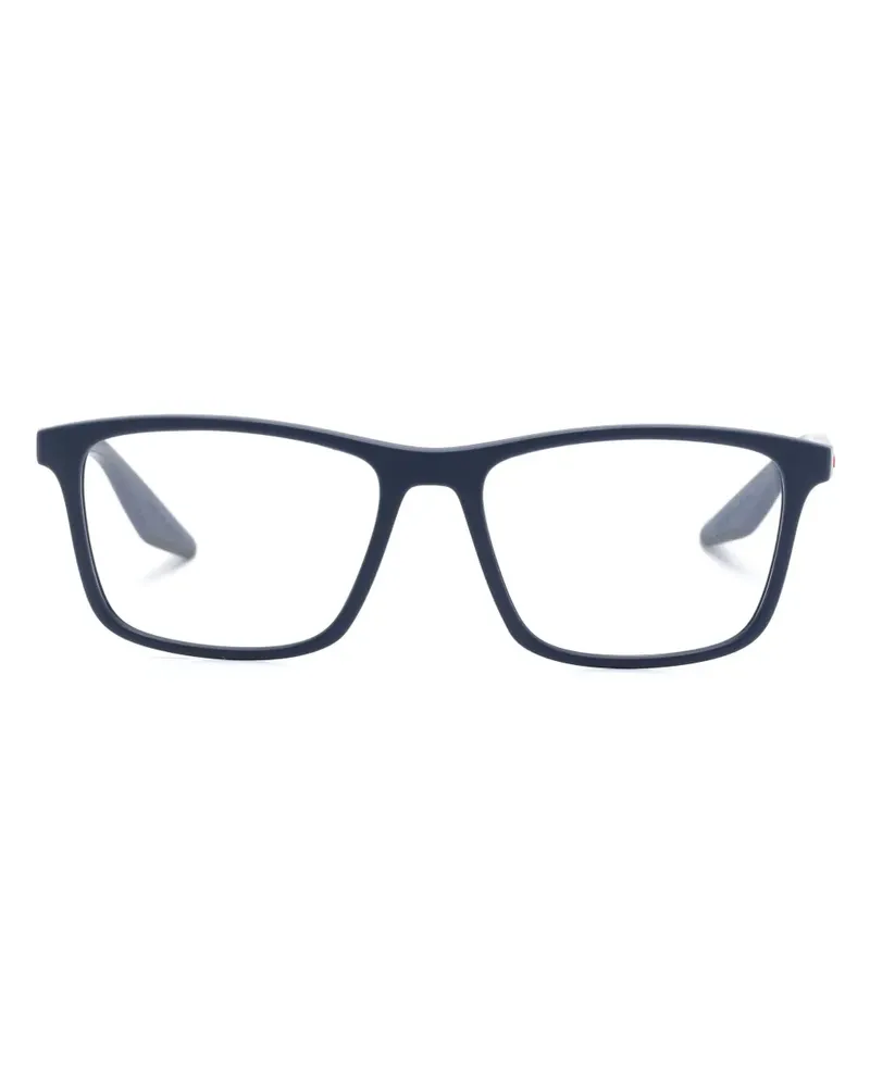 Prada Linea Rossa Brille mit eckigem Gestell - Blau Blau