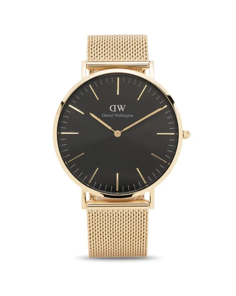 Daniel Wellington Classic Evergold 40mm - Schwarz Schwarz