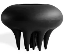 Große Medusa Vase - Schwarz