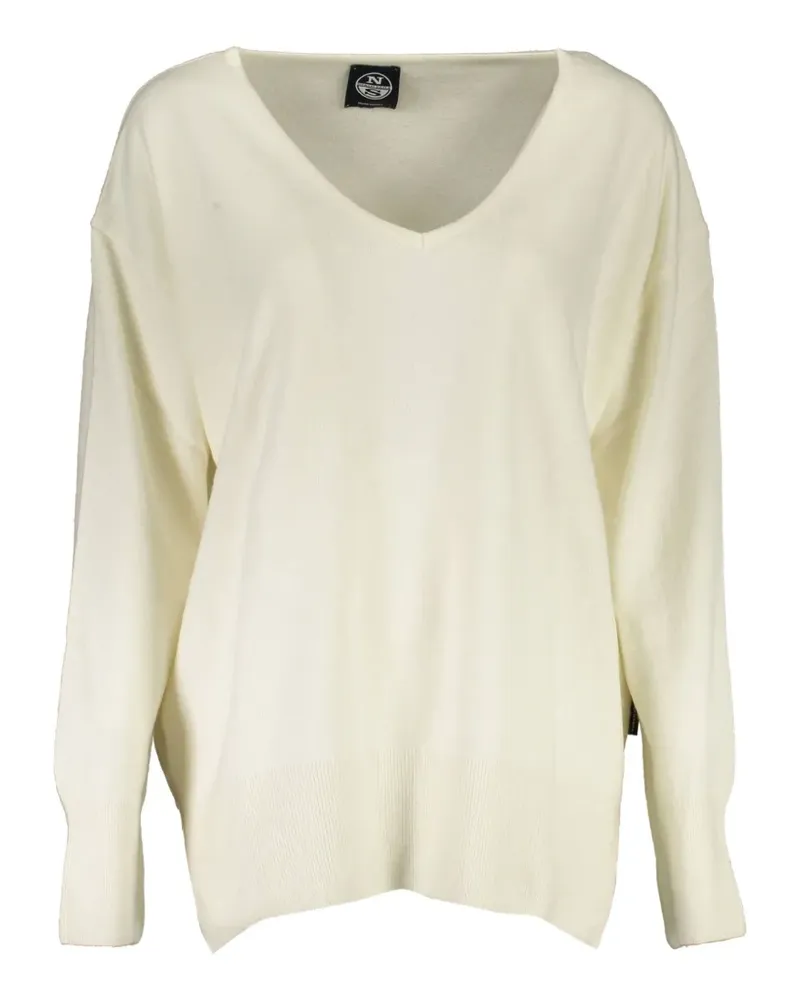 North Sails V-neck sweater - Nude Nude