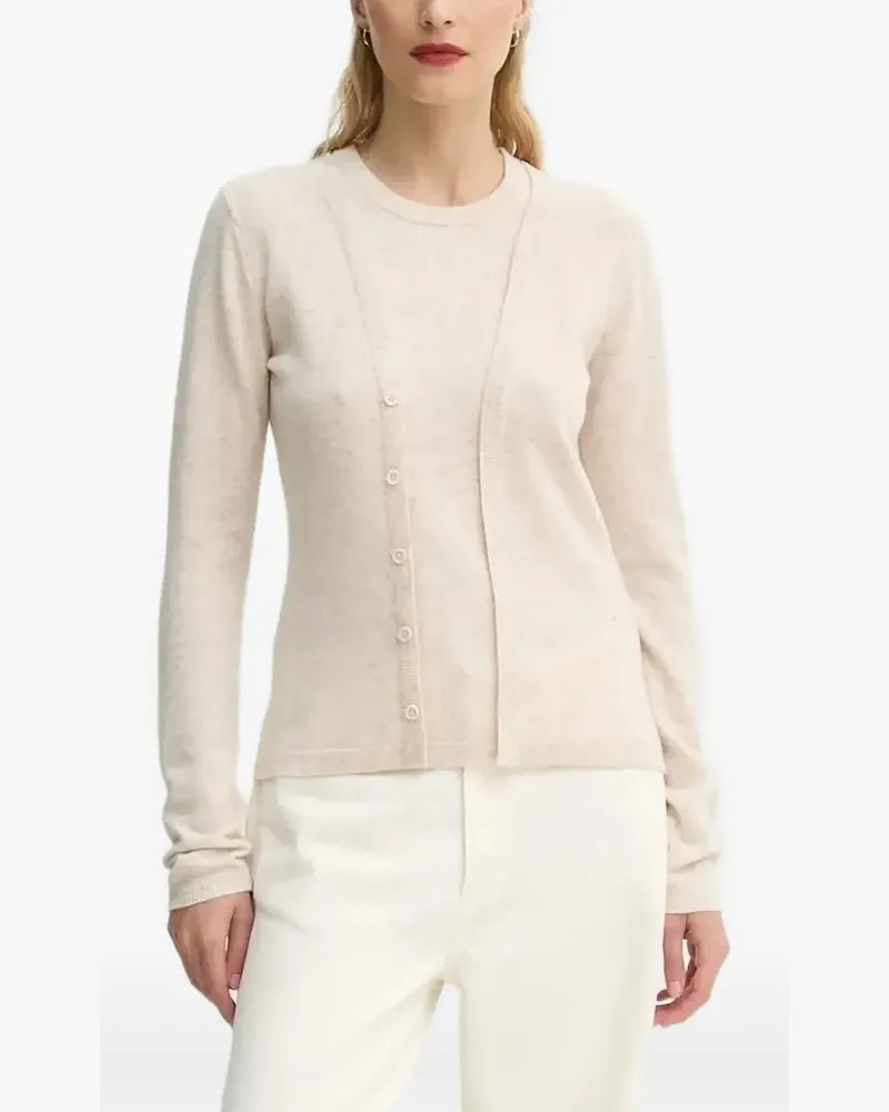 MUNTHE Pullover im Layering-Look - Nude Nude