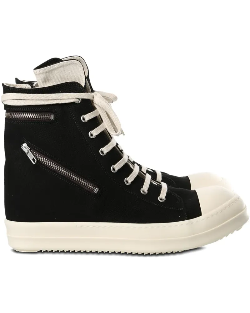 DRKSHDW by Rick Owens lace-up zip sneakers - Schwarz Schwarz