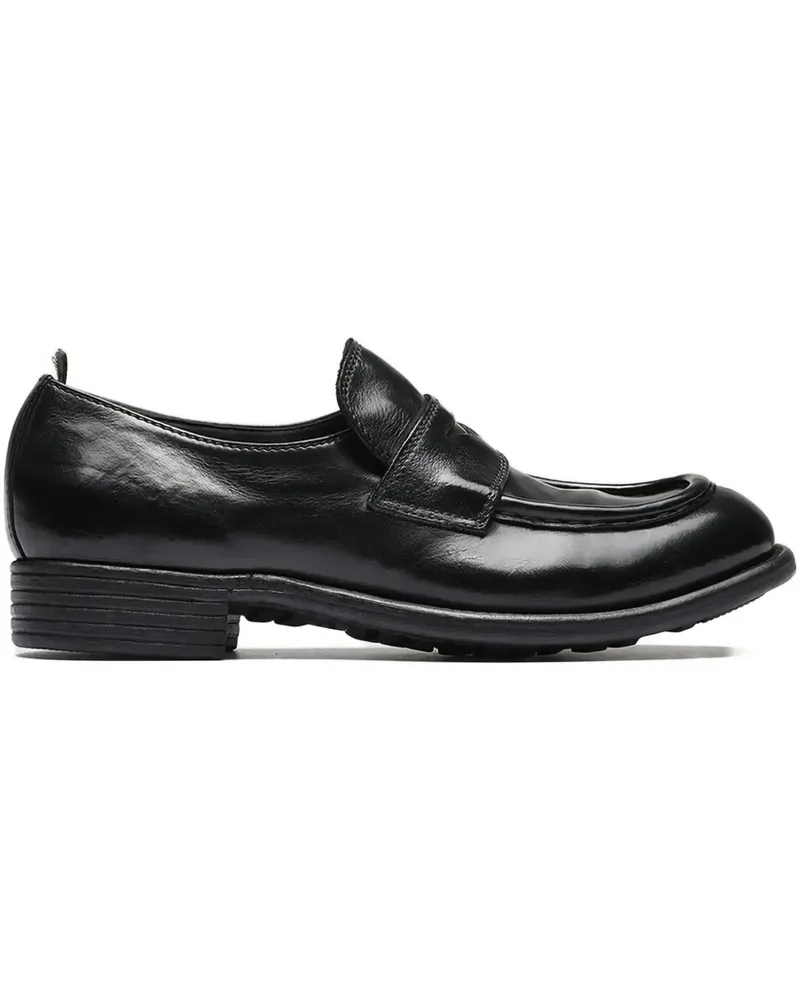 Officine Creative Italia Klassische Penny-Loafer - Schwarz Schwarz