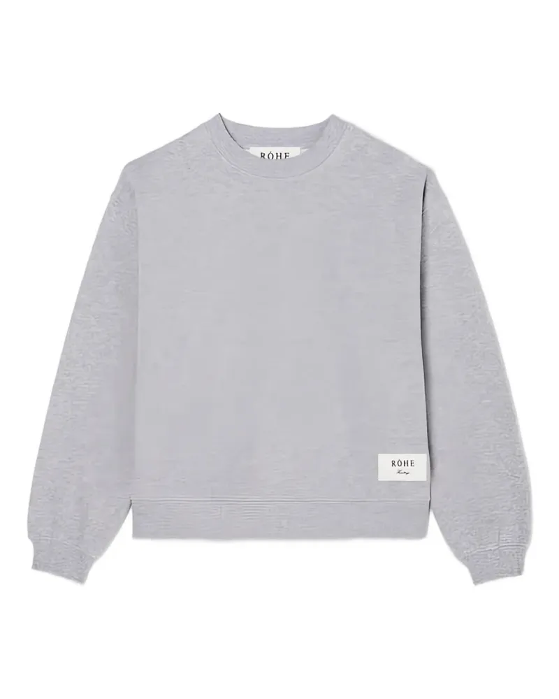 Róhe Heritage Sweatshirt - Grau Grau
