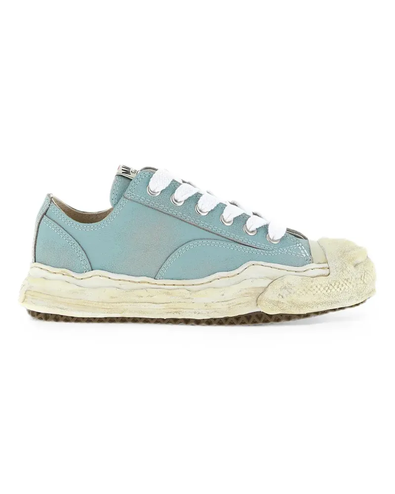 MIHARAYASUHIRO Hank leather sneakers - Blau Blau