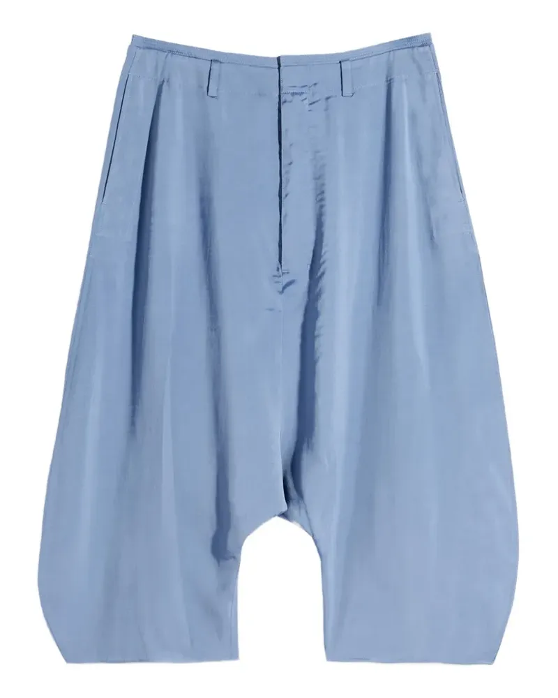 Christophe Lemaire Bermudas mit Falten - Blau Blau