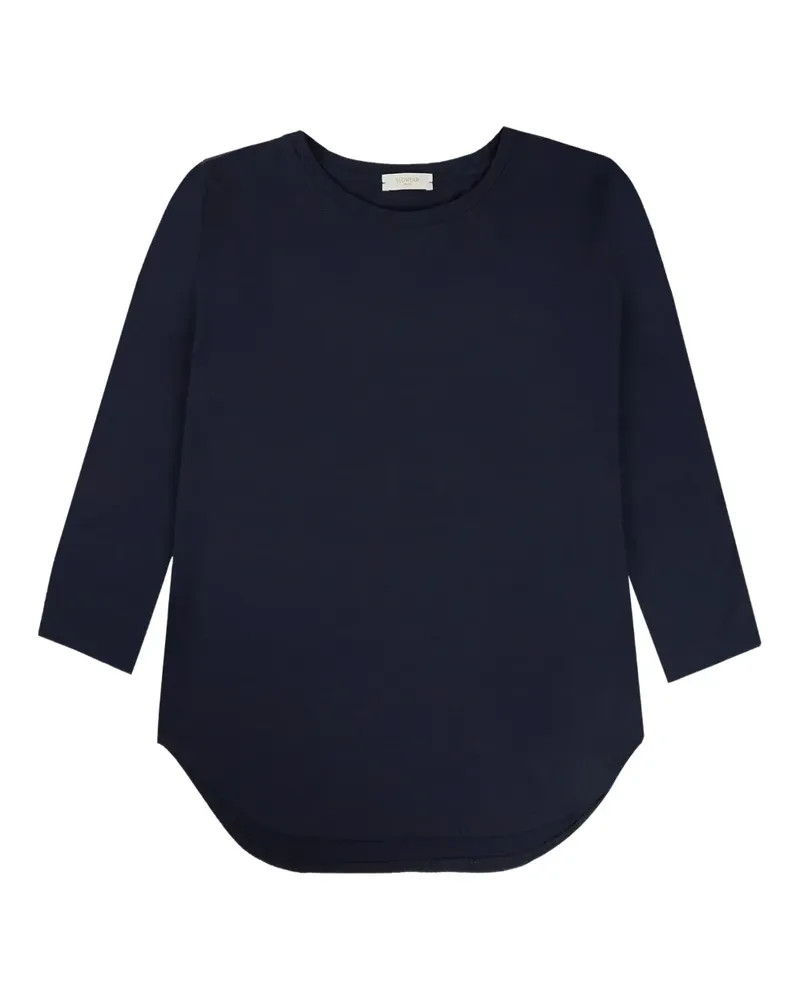 Zanone T-Shirt mit rundem Ausschnitt - Blau Blau