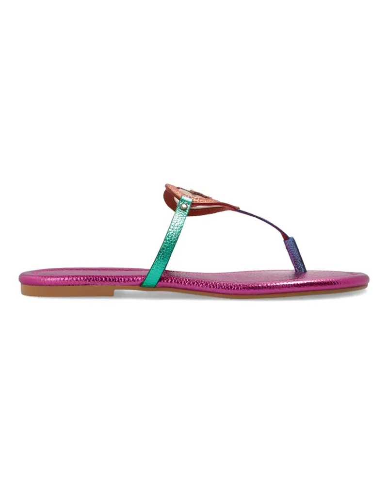 Kurt Geiger Kurt Heart flat sandals - Rosa Rosa