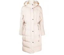 Dora Daunenmantel mit Kapuze - Nude