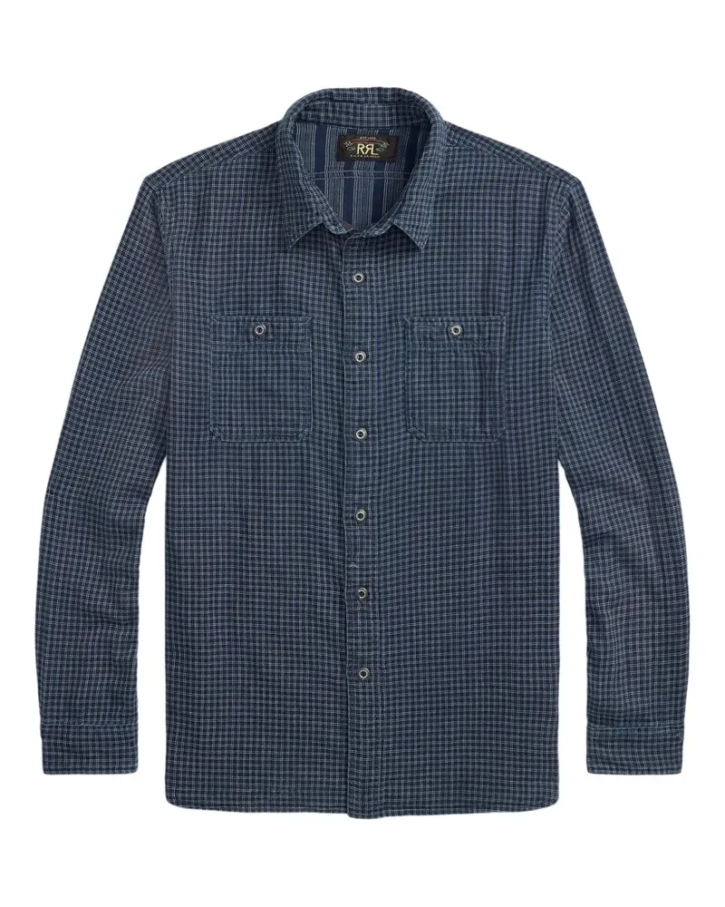 Ralph Lauren Kariertes Hemd - Blau Blau