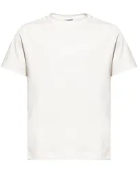 Emporio Armani T-Shirt mit Logo-Print Weiß