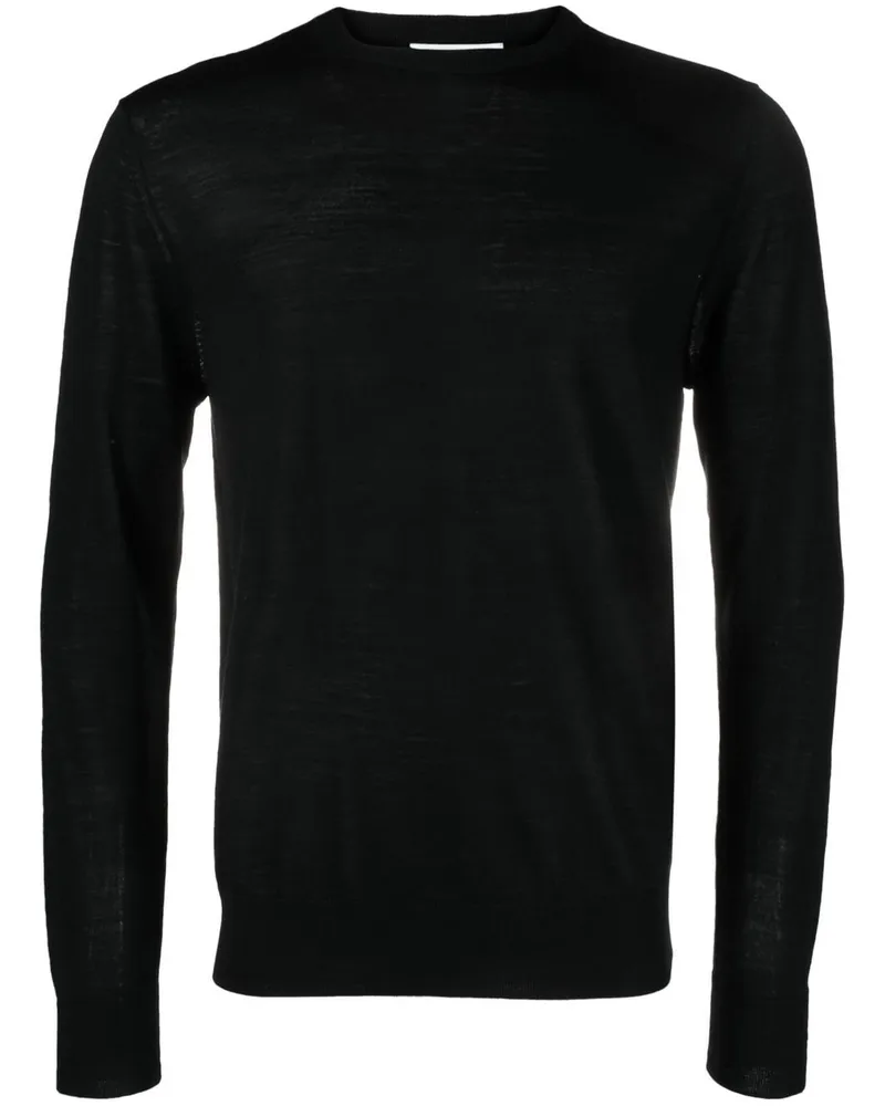 Ballantyne Pullover mit rundem Ausschnitt - Schwarz Schwarz