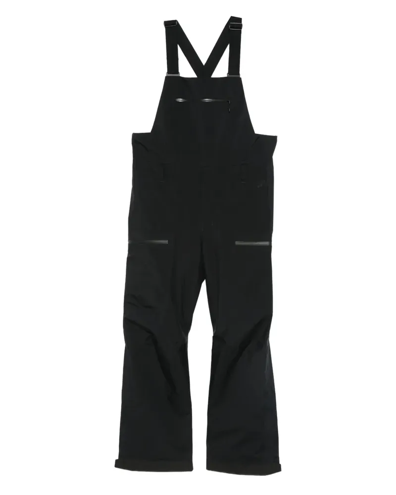 Goldwin Wasserdichte 3L Bib Skihose - Schwarz Schwarz