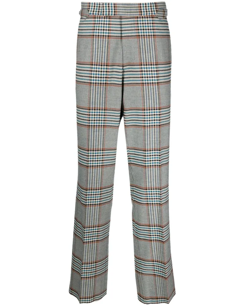 Vivienne Westwood Karierte Hose mit geradem Bein - Blau Blau
