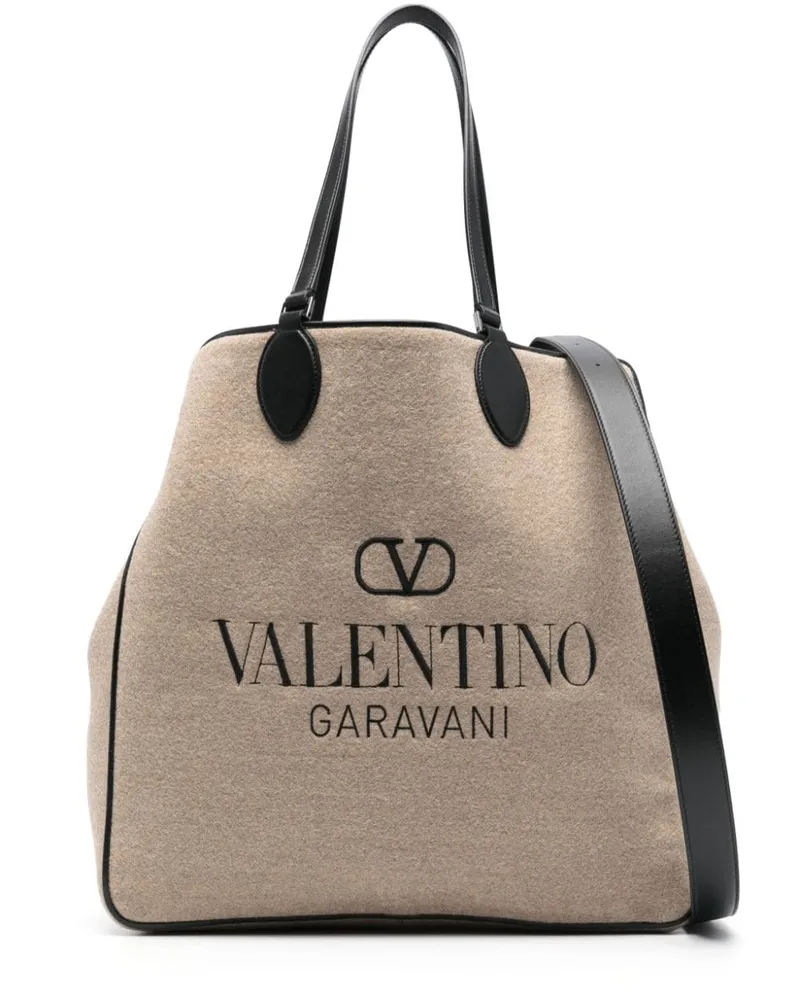 Valentino Garavani Wendbare Toile Iconographe Handtasche - Nude Nude