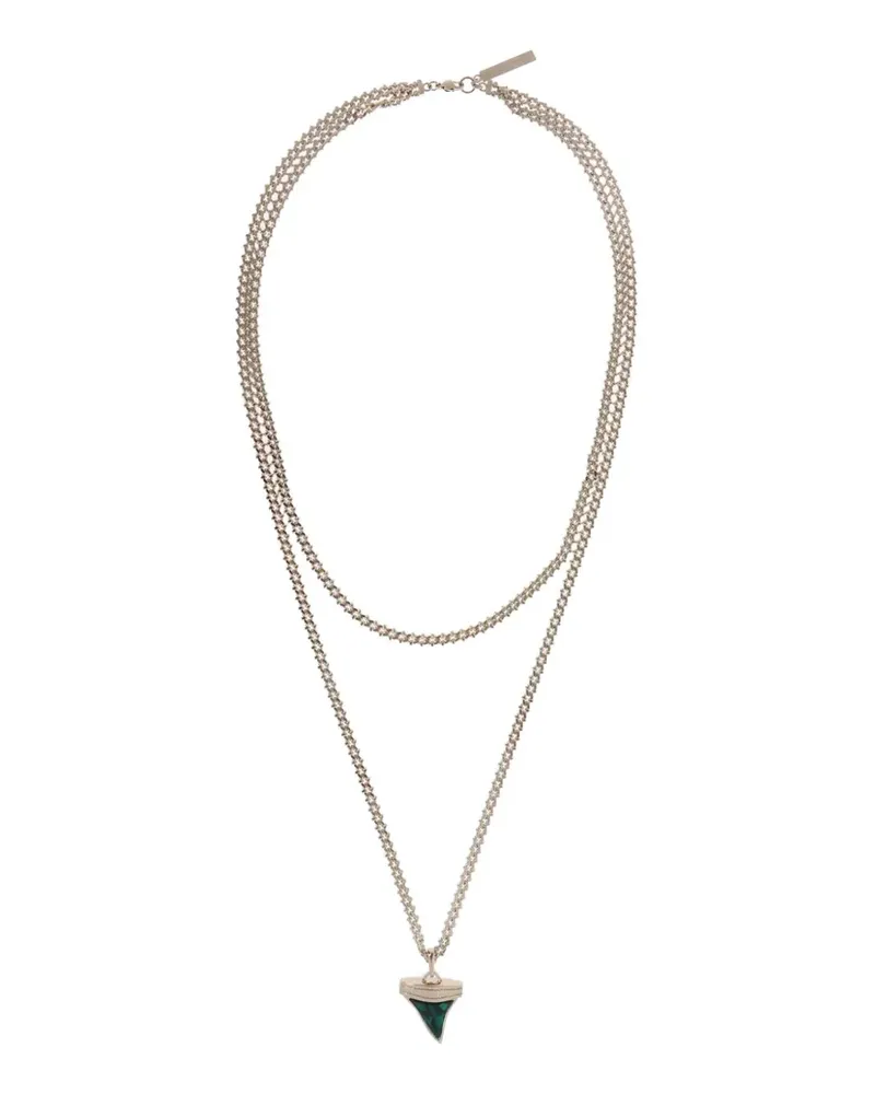 Givenchy Shark Tooth' Halskette - Metallic Metallic