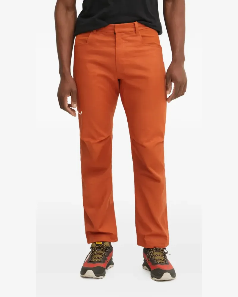Salewa Agner zip-pockets performance trousers - Orange Orange