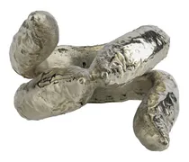 10kt Tatius Weißgold- und Sterlingsilberring