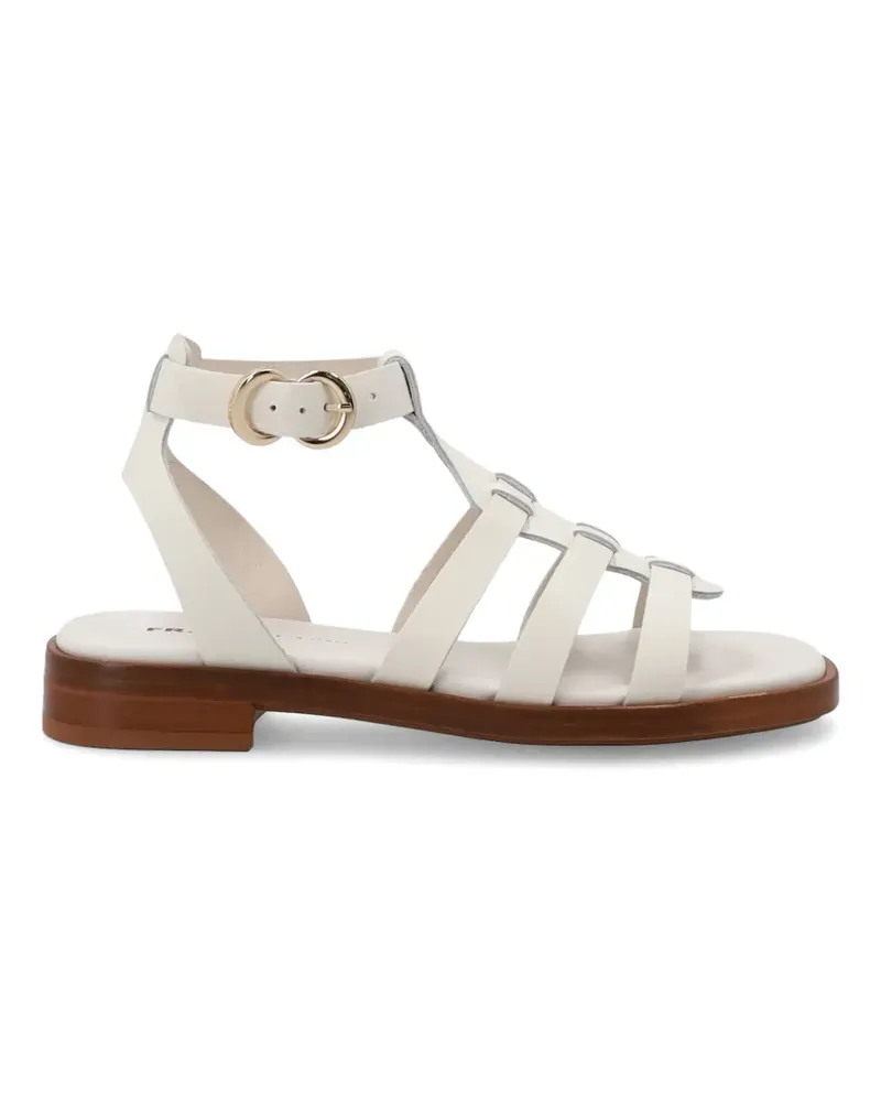 FRAU strappy cage sandals - Weiß Weiß
