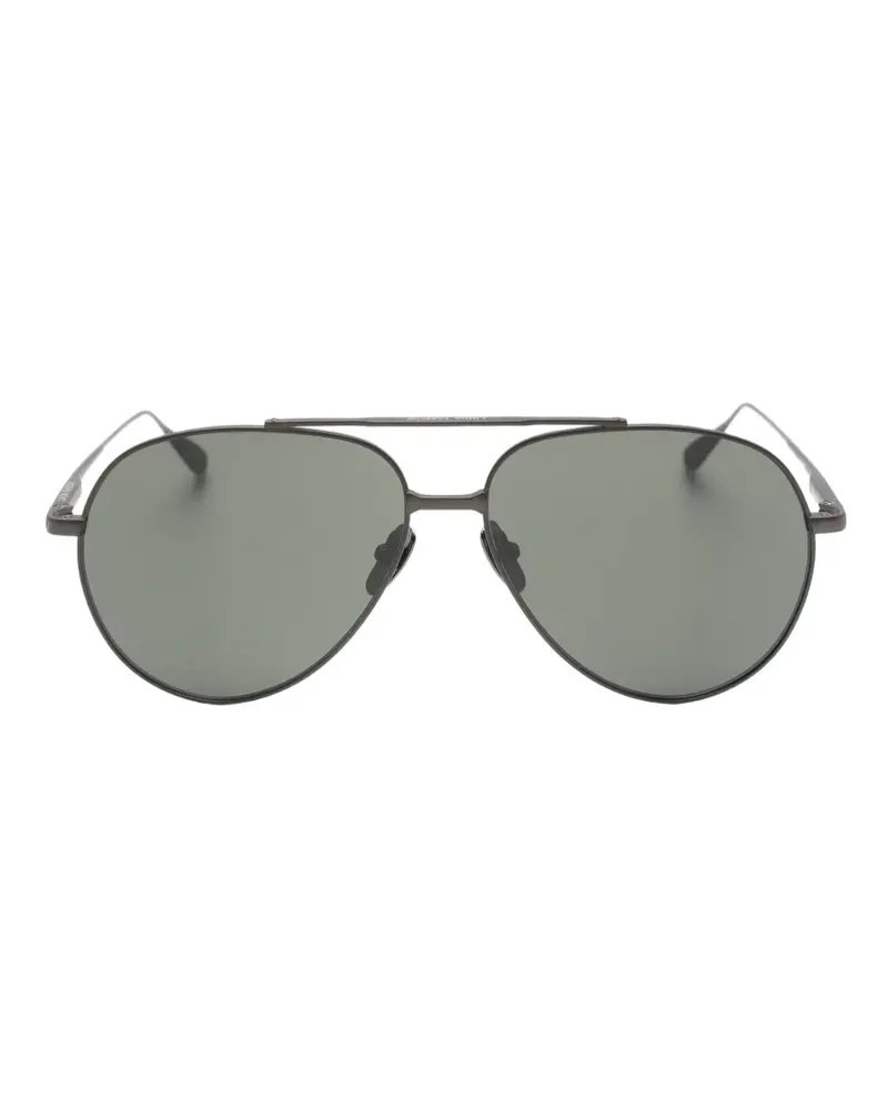 Linda Farrow Marcelo Pilotenbrille - Grau Grau