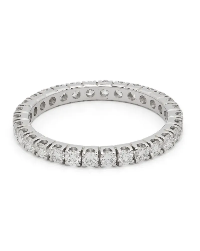 Roberto Demeglio Palladium Ring mit Diamanten - Silber Silber