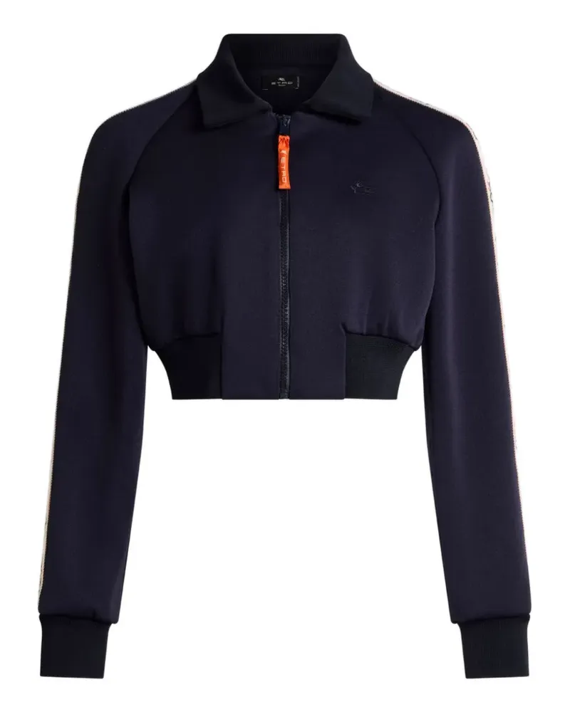 Etro Sweatshirt mit Reißverschluss - Blau Blau