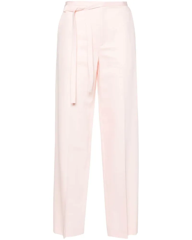 Kenzo Straight-Leg-Hose mit Gürtel - Rosa Rosa