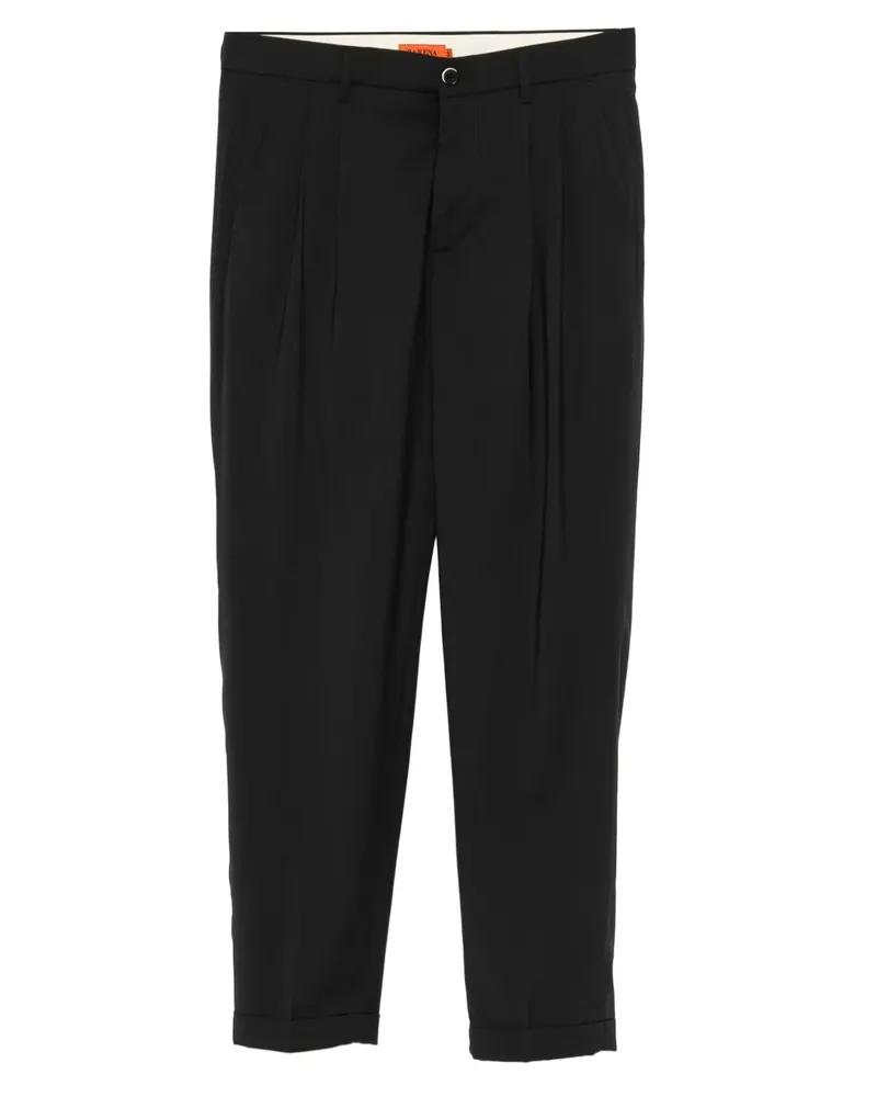 BARENA Hose mit Bundfalten - Grau Grau