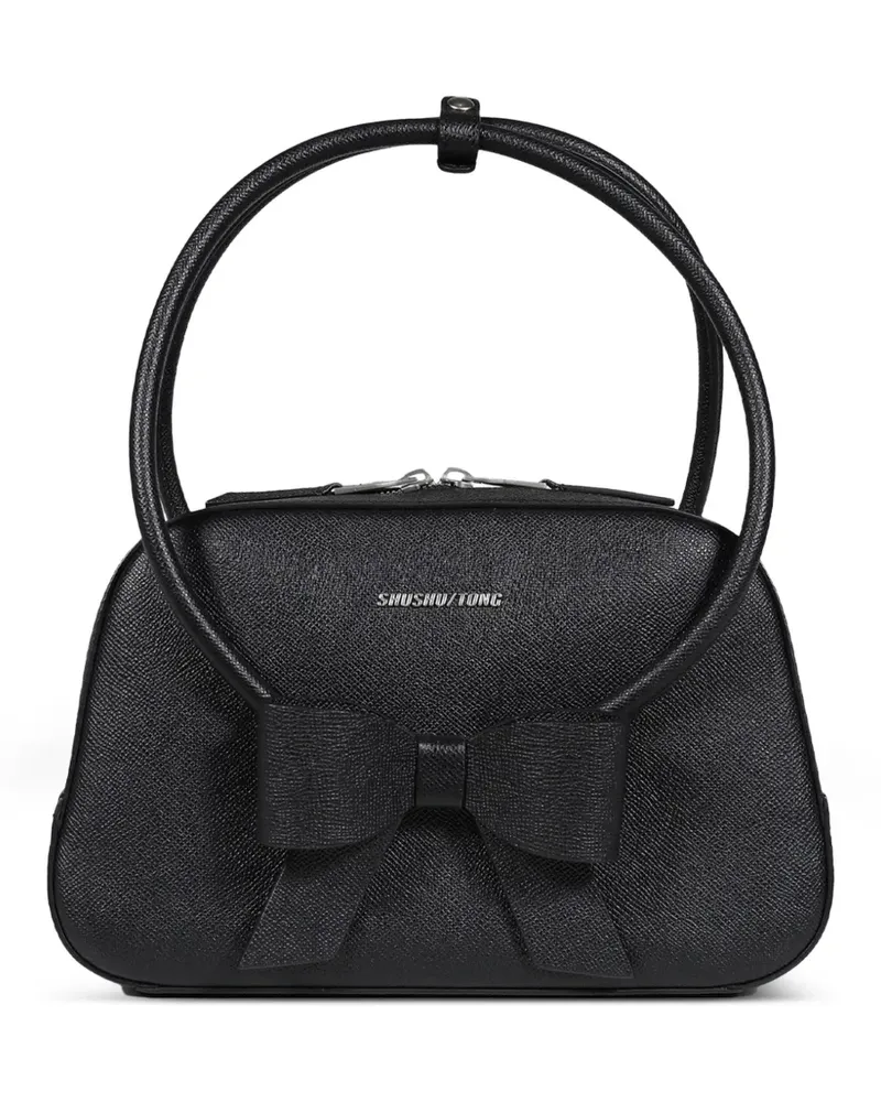 SHUSHU/TONG Handtasche mit Schleifendetail - Schwarz Schwarz
