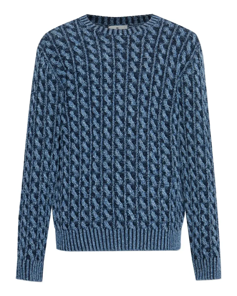 Etro Klassischer Pullover - Blau Blau