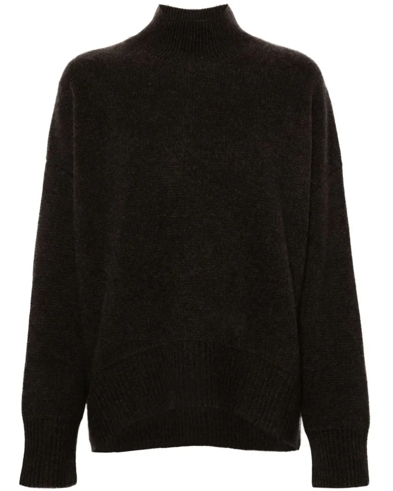 Le Kasha 1918 Pullover mit tiefen Schultern - Braun Braun