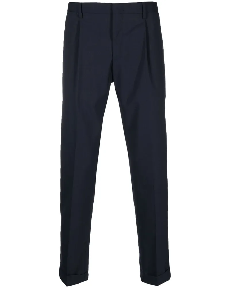 Briglia 1949 Klassische Hose mit Umschlag - Blau Blau