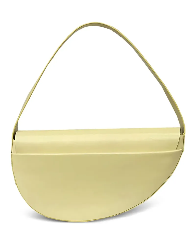 LOW CLASSIC Halbrunde Schultertasche - Gelb Gelb