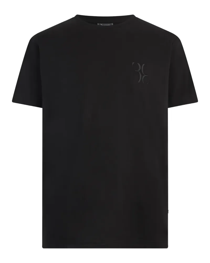 Billionaire T-Shirt mit Logo - Schwarz Schwarz