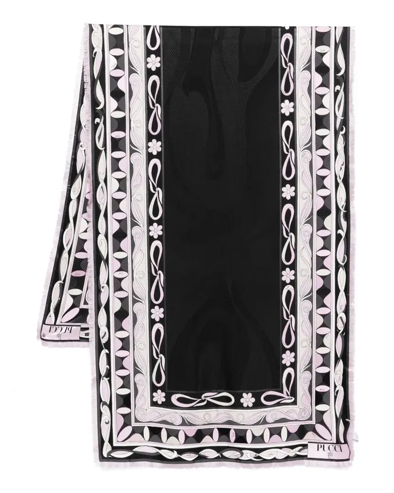 Emilio Pucci Scarf - Schwarz Schwarz