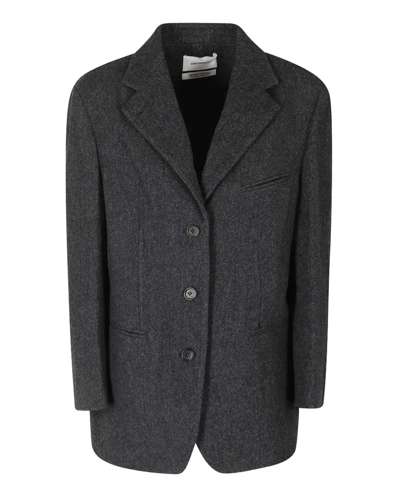 LOW CLASSIC oversized tailored coat - Grau Grau