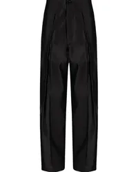 Toga Cropped-Hose mit geradem Bein Schwarz