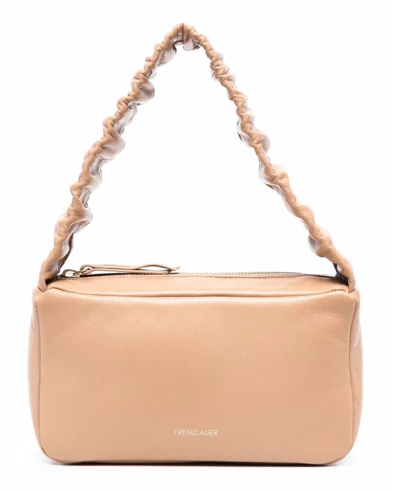 FRENZLAUER Mini-Tasche mit Raffung Nude